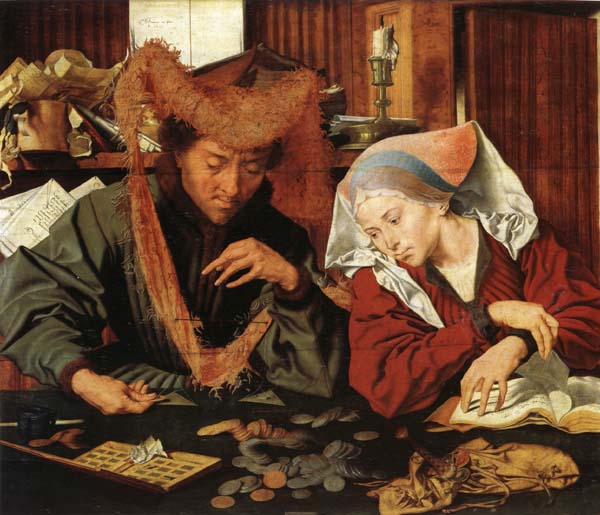 The Moneychanger and His Wife